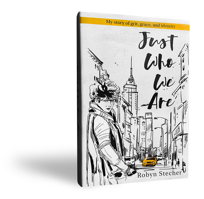 just who we are cover, book by robyn stecher